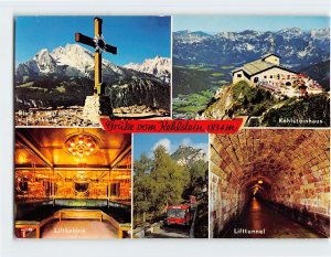 Postcard Grüße vom Kehlstein, Berchtesgaden, Germany