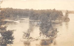 C35/ Interesting Real Photo RPPC Postcard c20 Lost Channel Thousand Islands NY