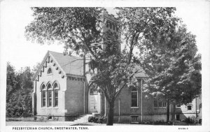 Sweetwater Tennessee Presbyterian Church Teich1930s Postcard 21-6742