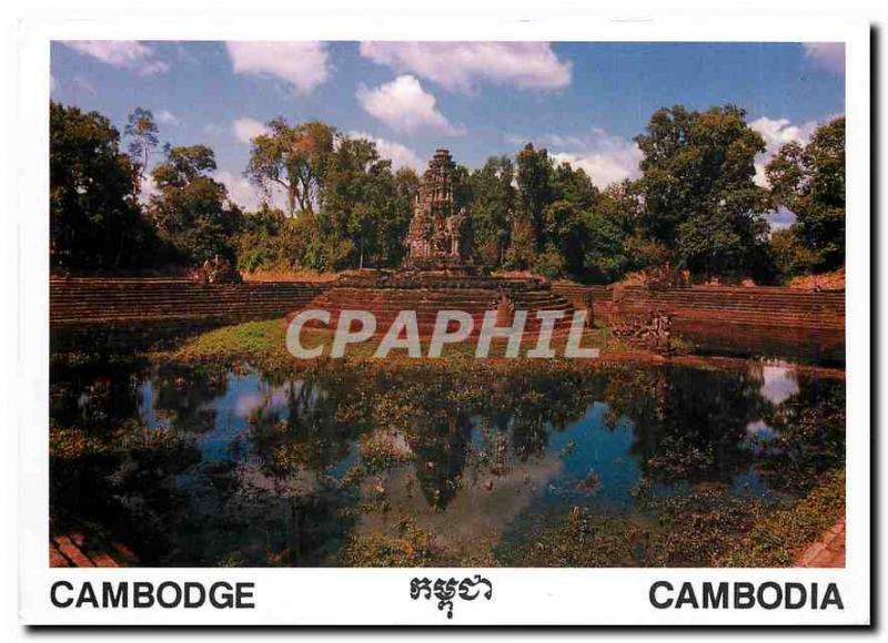 Postcard Modern Cambodia Cambodia Siem Reap Prasat Neak Pean