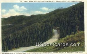 Trail Ridge, Grand Lake - Rocky Mountain National Park, Colorado CO  