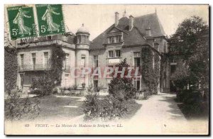 Vichy Old Postcard The same house Sevigne