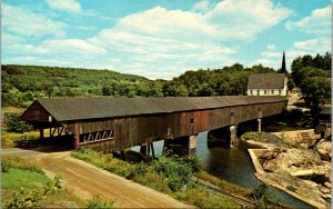 New Hampshire, Bath - Ammonoosuc River Covered Bridge - [NH-280]