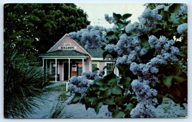 GENOA, NV Nevada Roadside PINK HOUSE SALOON 1986 Douglas County
