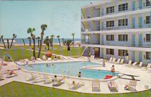 Florida Saint Petersburg Coral Reef Motor Inn With Pool 1966