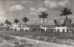 RPPC Postcard Palma Courts Carretera Laredo Mexico