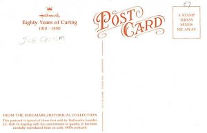 Hallmark Eighty Years Of Caring View Postcard Backing 