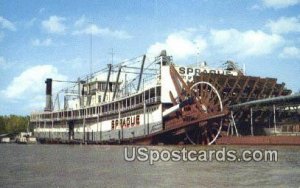 Showboat Sprague in Vicksburg, Mississippi