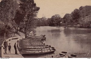 CINCINNATI , Ohio , 1909 , Lake at Burnet woods Park