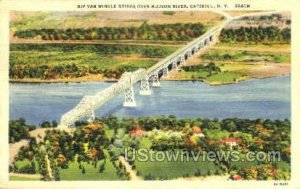 Rip Van Winkle Bridge in Catskill, New York