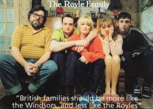 The Royle Family Ricky Tomlinson TV Show Launch Rare Advertising Postcard