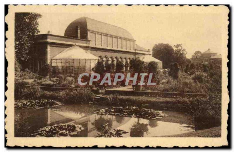 Old Postcard Louvain Garden Botainique