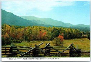 Cades Cove In October, Great Smoky Mountains National Park - Tennessee