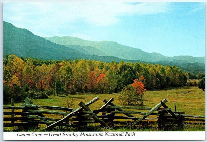 Cades Cove In October, Great Smoky Mountains National Park - Tennessee