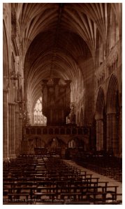 Exeter Cathdreal Nave looking East      Judges LTD no.  4324