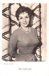 Gina Lollobrigida Movie Star Actor Actress Film Star Unused 