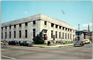 Manchester, New Hampshire Post Office - Curt Teich 1955