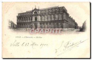 Postcard Old Lille Universite