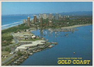 Australia Postcard - Aerial View of Queensland, The Gold Coast  RR23379
