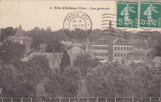 France Tri-Chateau Vue Generale 1923