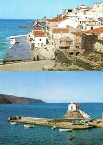 Andros Church Greece Afia Thalassini 2x Greek Postcard s