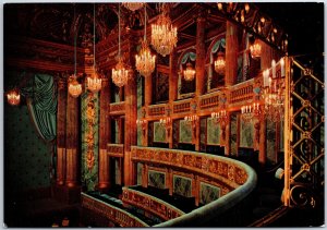 VINTAGE POSTCARD CONTINENTAL SIZE THE OPERA AT THE PALACE OF VERSAILLES FRANCE