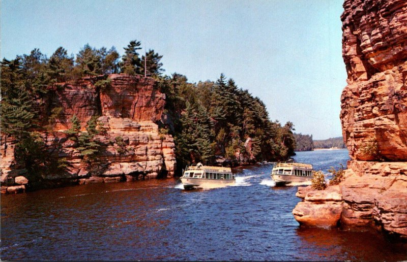 Wisconsin Dells Ducks At The Jaws Of The Dells