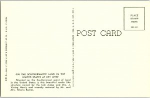 Chrome POOL SCENE Key West Florida FL AH8678