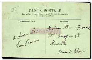 Old Postcard picking violets