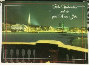 Germany Hamburg Inner Alster Lake Christmas and New Year - posted 1995