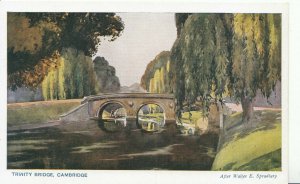 Cambridgeshire Postcard - Cambridge, Trinity Bridge - Ref ZZ4026
