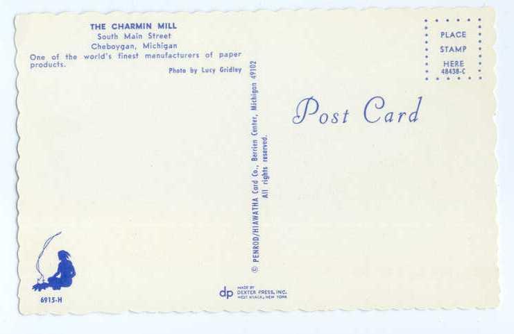 The Charmin Mill Cheboygan Michigan MI, South Main Street