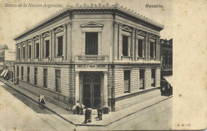 argentina, ROSARIO, Banco de la Nacion Argentina, Bank (1908)