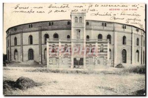 Beziers Old Postcard The arenas