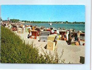 Postcard - Strand - Ostseebad Eckernförde, Germany