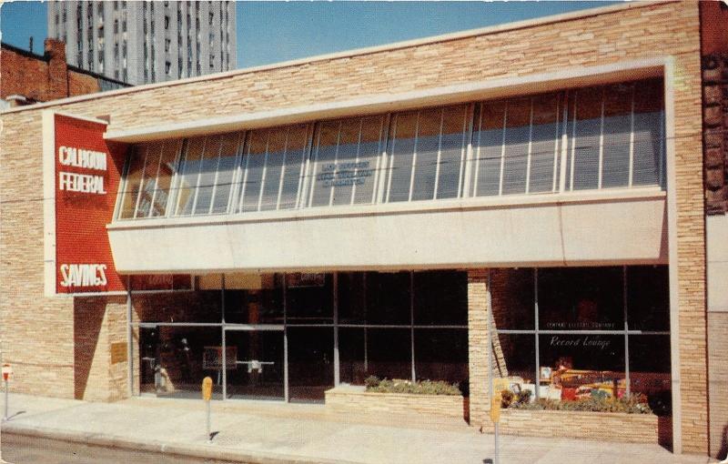 Battle Creek Michigan~Calhoun Federal Savings & Loan Assoc~Record Lounge~1950s