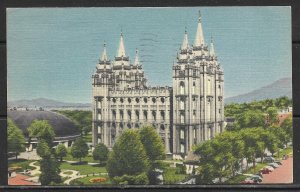 Utah, Salt Lake City - Mormon Temple - [UT-045]