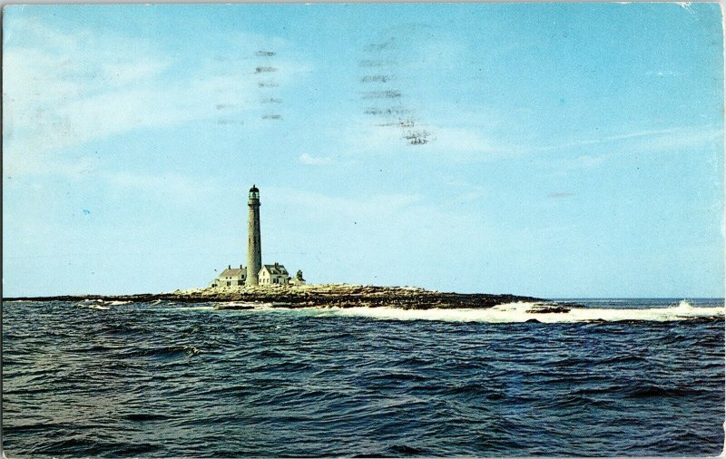 Lighthouse Quebec Cancel Postcard Boon Canada 6c PM Don Sieburg Unposted Vintage 