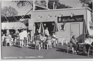 Ohio Real Photo RPPC Postcard Columbus 1992 AMERIFLORA Ice Cream Parlor Borden16