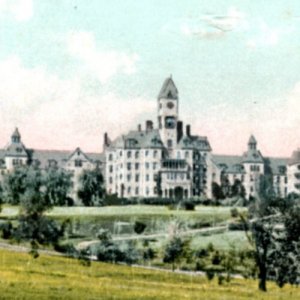 Bloomingdale Hospital Worcester Massachusetts Postcard MA