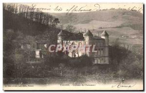 Old Postcard Tarare Chateau de Chalamont