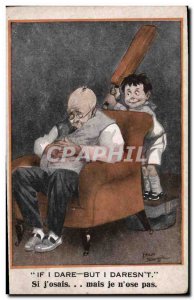 Old Postcard Fantasy Illustrator Child Fred Spurgin