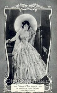 Norma Talmadge, Silent Movie Star Unused 