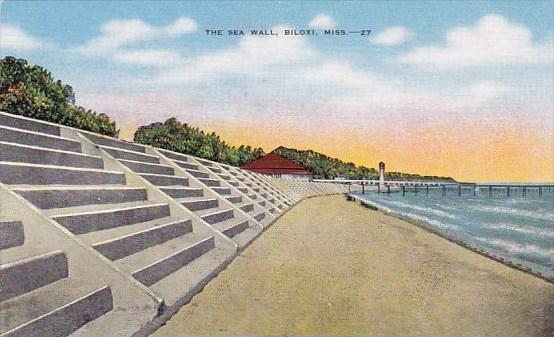 Mississippi Biloxi The Sea Wall