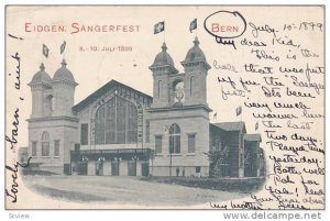 Eidgen. Sagerfest, BERN , Switzerland , PU-1899