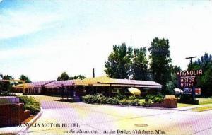 Mississippi Vicksburg Magnolia Motor Hotel