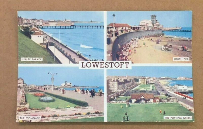 UNUSED POSTCARD - LOWESTOFT, SUFFOLK, ENGLAND