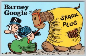 BARNEY GOOGLE & SPARK PLUG by BILLY DeBECK 1995 USPS COMIC STRIP SERIES POSTCARD