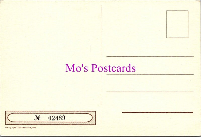 Norway Postcard - Molstertunet, Voss Folkemuseum, 5705 Vossevangen   RR20486