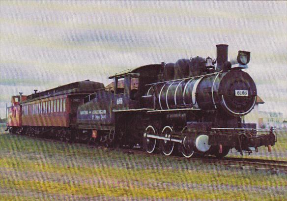 6100 Manitoba and Saskatchewan Mines Company Locomotive With Coach & Caboose